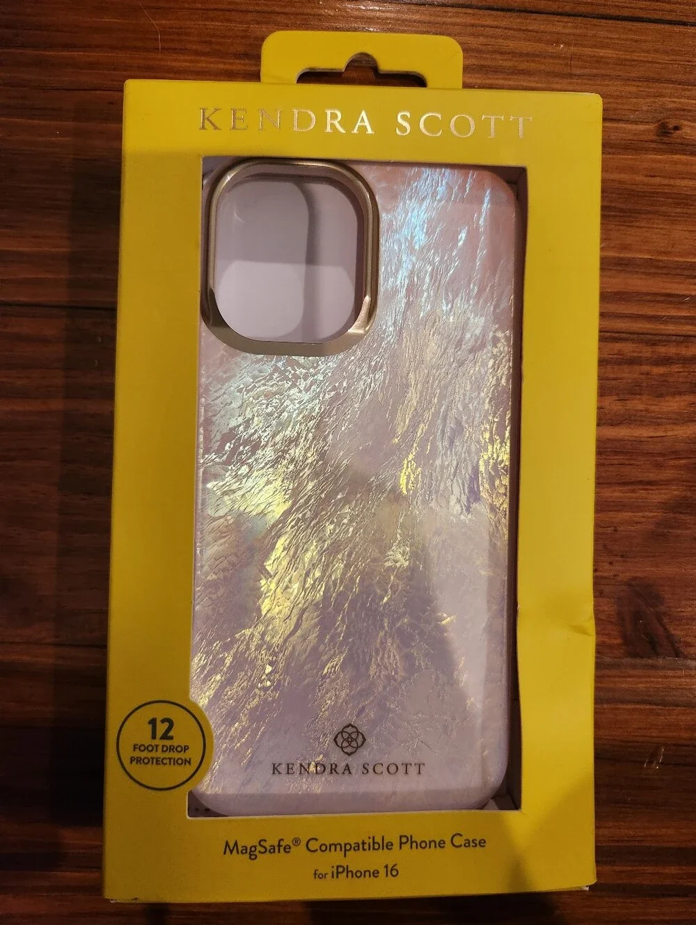 Kendra Scott iPhone 16 Phone Case with MagSafe - Ivory, NWT*
